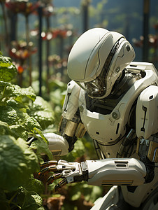 智能的农业机器人图片