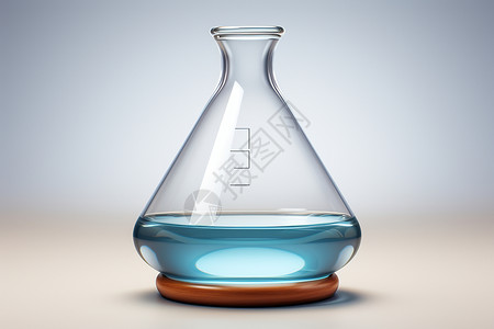 科学实验的烧瓶背景图片