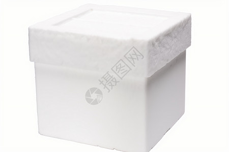 保鲜盒白色泡沫材料背景