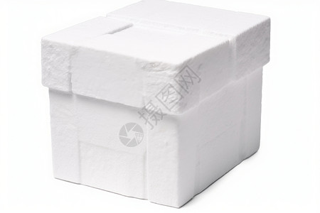 白色砖头白色的盒子背景