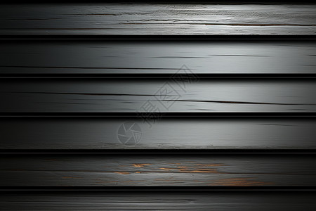 黑色的木条栅栏背景图片