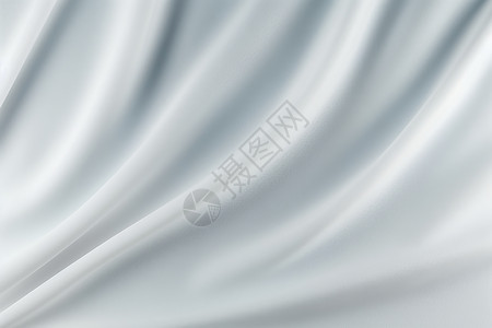 柔软的白色织物背景图片