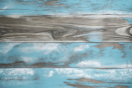 蓝色的木板背景背景图片