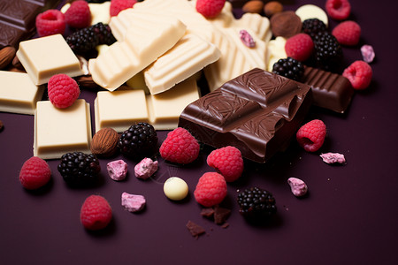 美食中的巧克力图片