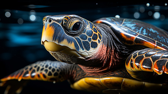 海洋动物海龟图片