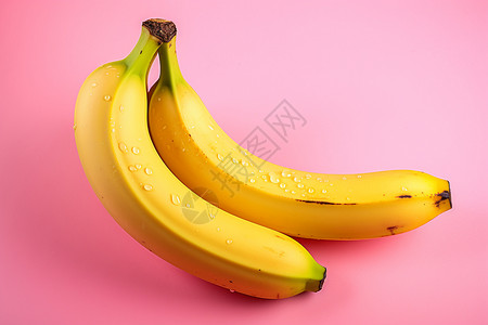 桌面上的香蕉背景图片