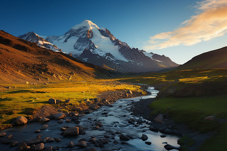 青山翠峰背景图片