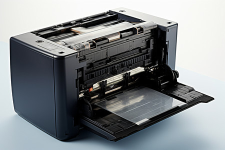 黑盒子的打印机背景图片