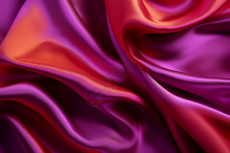 紫色抽象线条抽象艺术的丝绸花纹背景