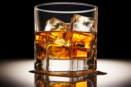 冰镇威士忌玻璃酒杯图片