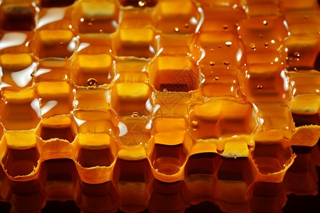 清香浓醇的蜂蜜图片