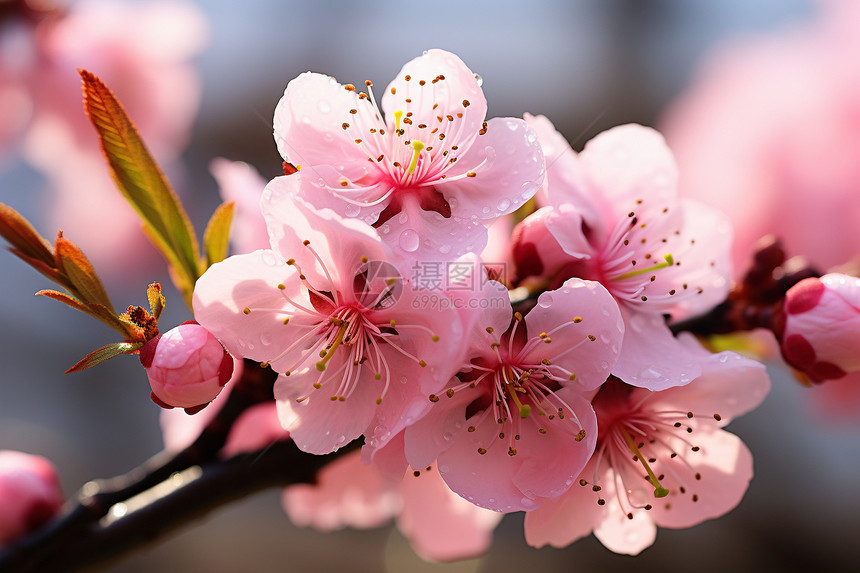 樱花绽放的美丽图片