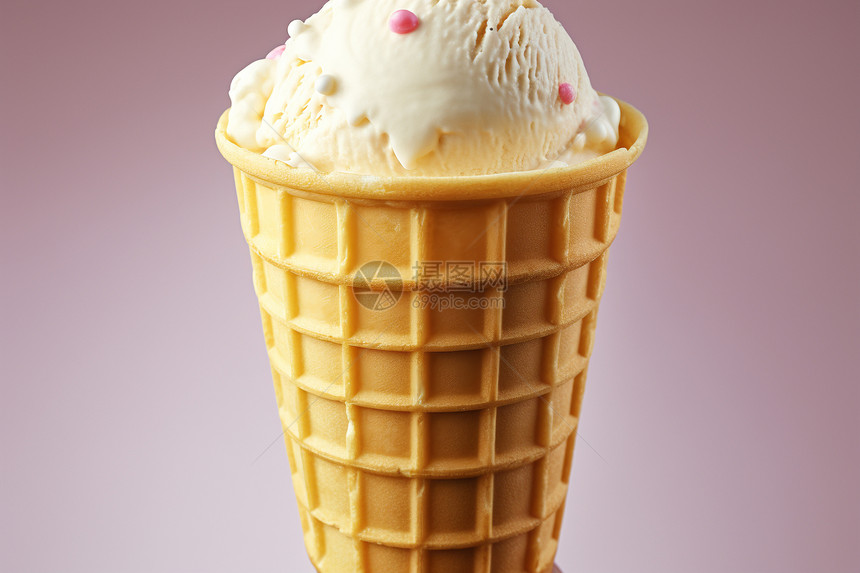 甜蜜的冰淇淋雪糕图片