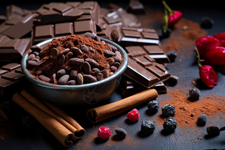 巧克力的美味诱惑图片