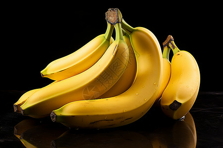 刚成熟的香蕉图片
