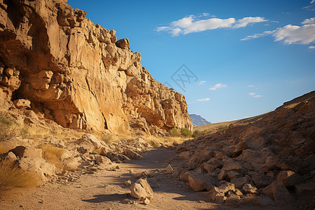 岩石山坡花岗岩峡谷高清图片