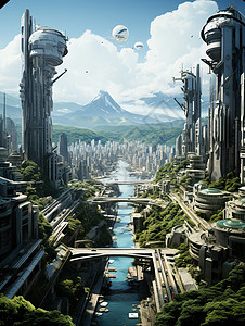 设计的未来之城图片