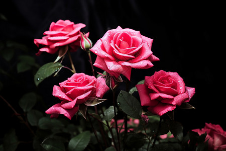 花香四溢的玫瑰花图片