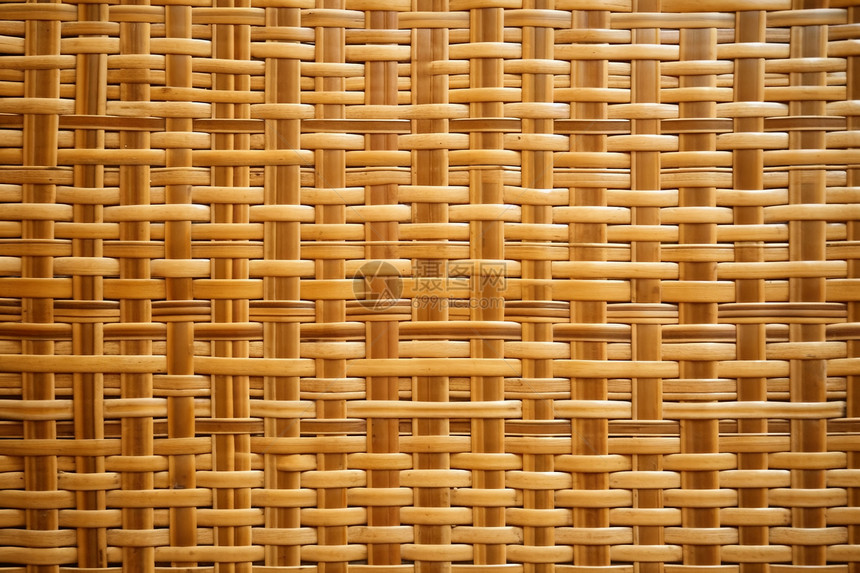 手工编制的竹制背景图片