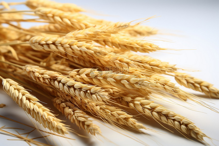 黄金稻谷的谷物粮食图片