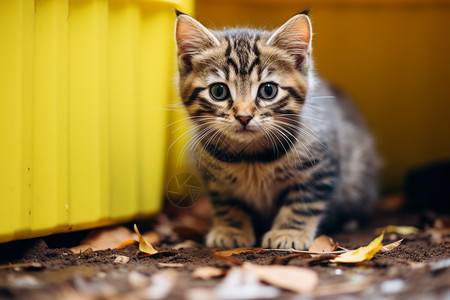 活泼好动的宠物猫咪图片