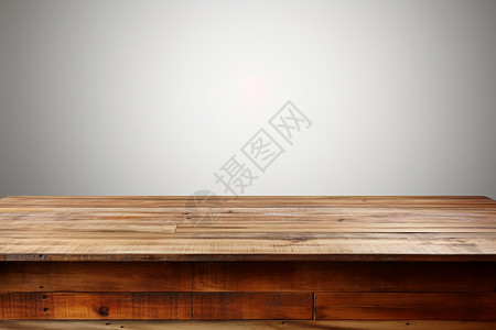 展示面板木质台面背景