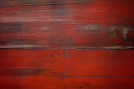 红色木板墙图片