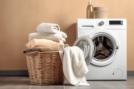 传统的洗衣电器高清图片