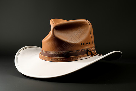 遮阳帽子桌子上的帽子背景