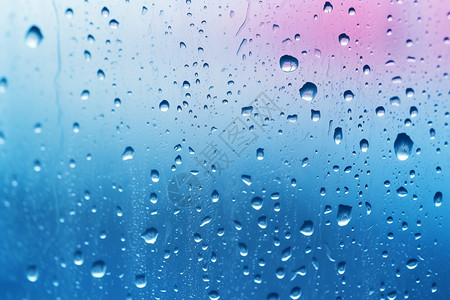 雨滴落雨中之窗设计图片