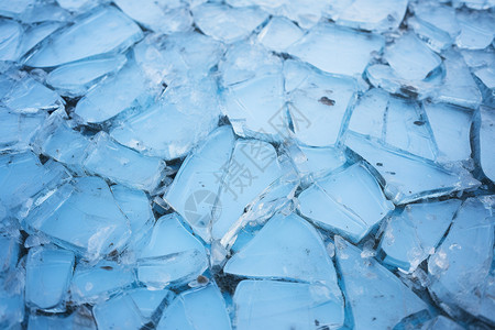 冰冻碎裂背景图片