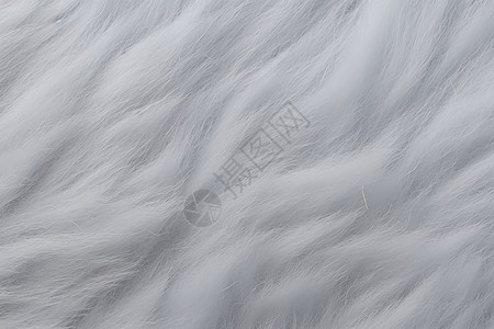 毛绒绒的白色毛毯高清图片