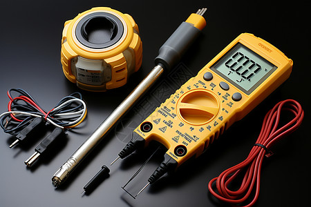测试表电工测试电压的电用表背景