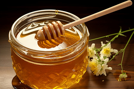 健康饮食的蜂蜜图片