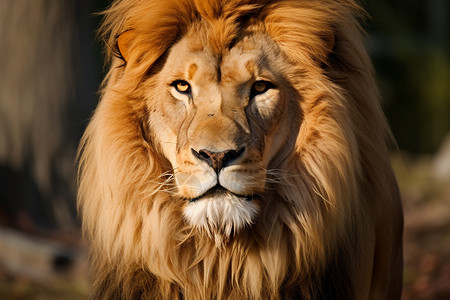 大自然里的狮子图片