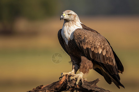 猛禽霸主非洲草原上的战鹰高清图片