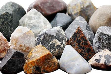 宝石学各种各样的石头背景