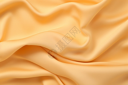 柔软的黄色绸缎背景