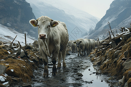 绝地求生的牛群图片
