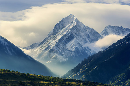 高海拔山脉图片