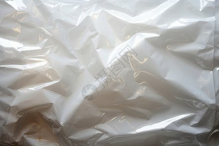 薄膜材料褶皱的塑料袋背景
