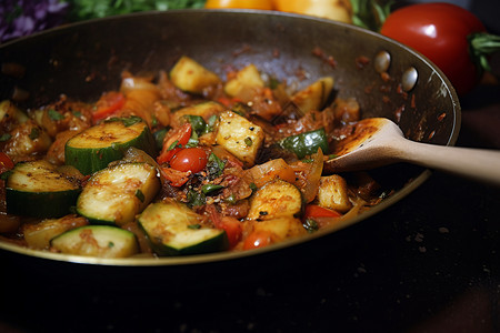 健康的蔬菜拌菜图片