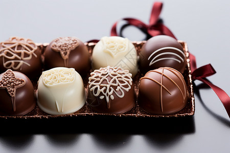 巧克力的糖果背景图片