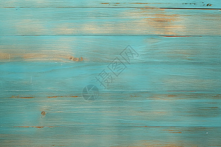 空木板蓝色的木质墙壁背景