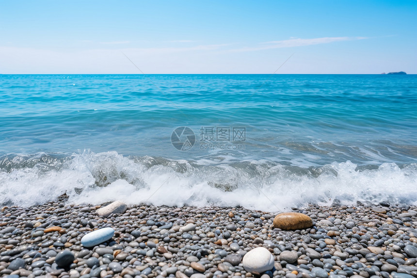 碧海蓝天的自然之美图片