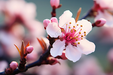 春日梦幻的花卉图片