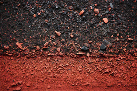 工业砂石材料地面背景图片