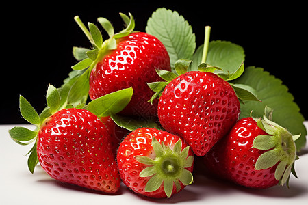 应季水果的草莓水果图片