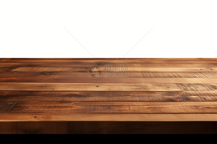 平整光滑的木质桌面图片