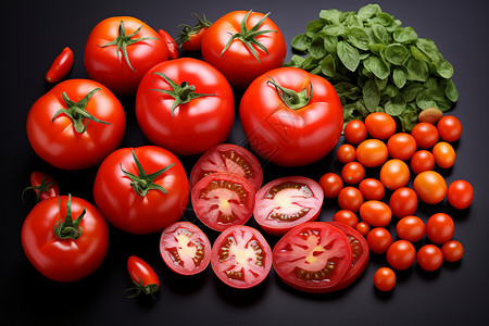 新鲜健康的番茄图片